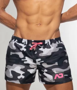 Addicted Camouflage Swimwear Short