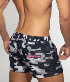 Addicted Camouflage Swimwear Short