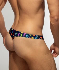 Addicted Emoji Thong