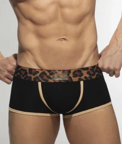 Addicted Leopard Black Trunk
