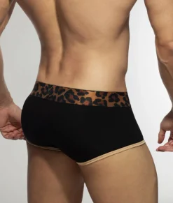 Addicted Leopard Black Trunk