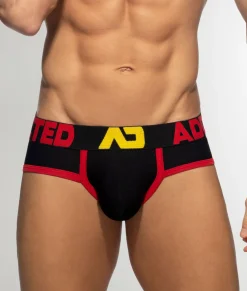 Addicted Tricolor Pique Brief