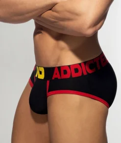 Addicted Tricolor Pique Brief