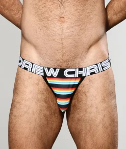 Andrew Christian California Stripe Jockstrap