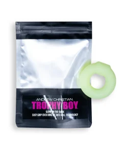 Andrew Christian Trophy Boy Easy Grip Cockring w/ Anti-roll