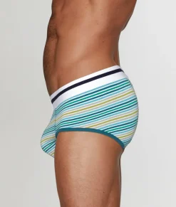 Bluebuck Mini Stripe Brief
