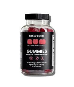 Bottoms Up Movement Prebiotic Fiber Gummies - 60 Gummies