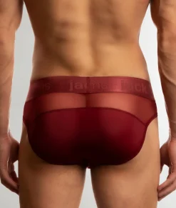 Jack Adams Monochrome Mesh Brief