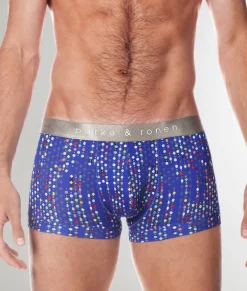 Parke & Ronen Printed Low Rise Trunk