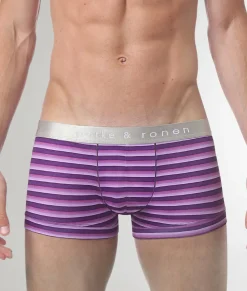 Parke & Ronen Printed Low-Rise Trunk