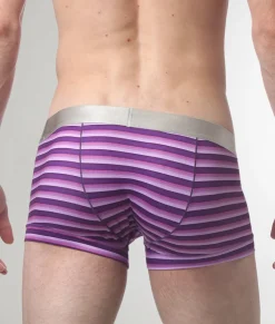 Parke & Ronen Printed Low-Rise Trunk