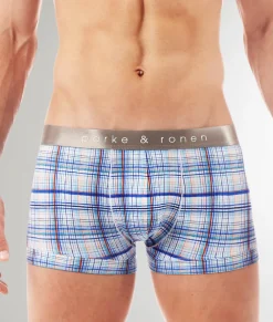 Parke & Ronen Printed Low-Rise Trunk