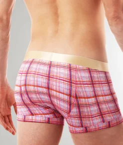 Parke & Ronen Printed Low-Rise Trunk