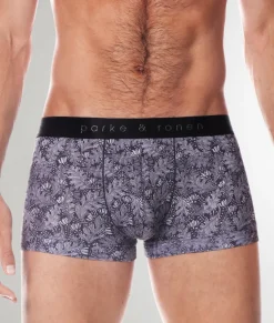 Parke & Ronen Printed Low-Rise Trunk