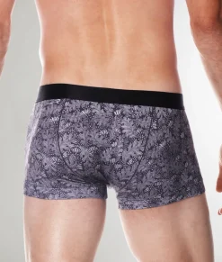 Parke & Ronen Printed Low-Rise Trunk