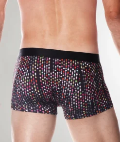 Parke & Ronen Printed Low-Rise Trunk