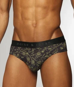 Parke & Ronen Printed Low-Rise Brief