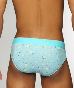 Parke & Ronen Printed Low-Rise Brief