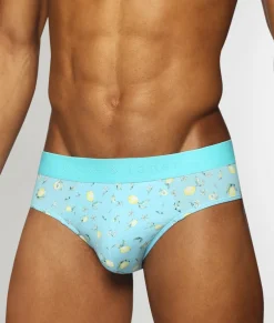 Parke & Ronen Printed Low-Rise Brief