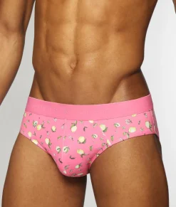 Parke & Ronen Printed Low-Rise Brief