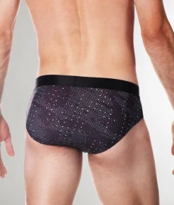 Parke & Ronen Printed Low-Rise Brief