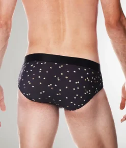 Parke & Ronen Printed Low-Rise Brief