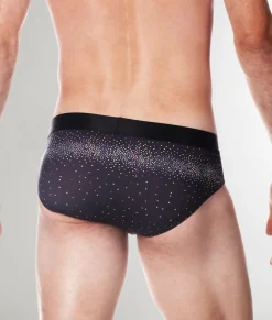 Parke & Ronen Printed Low-Rise Brief
