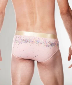 Parke & Ronen Printed Low-Rise Brief