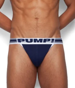 PUMP! Navy Free-Fit Jock