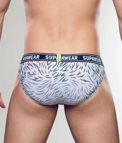 Supawear POW Brief Polar Bear