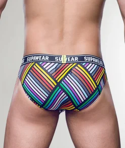 Supawear POW Brief Rainbow