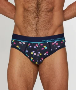 Unsimply Stitched Floral Brief