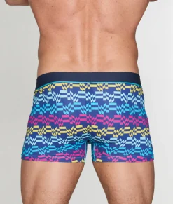 Unsimply Stitched Retro Stripe Trunk