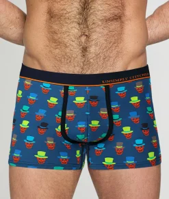 Unsimply Stitched Skull Top Hat Trunk