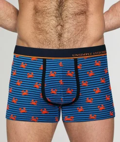 Unsimply Stitched Striped Crab Trunk